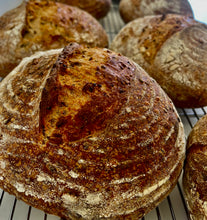 Load image into Gallery viewer, Organic Ancient Grain Sourdough Loaf (high protein lower gluten)