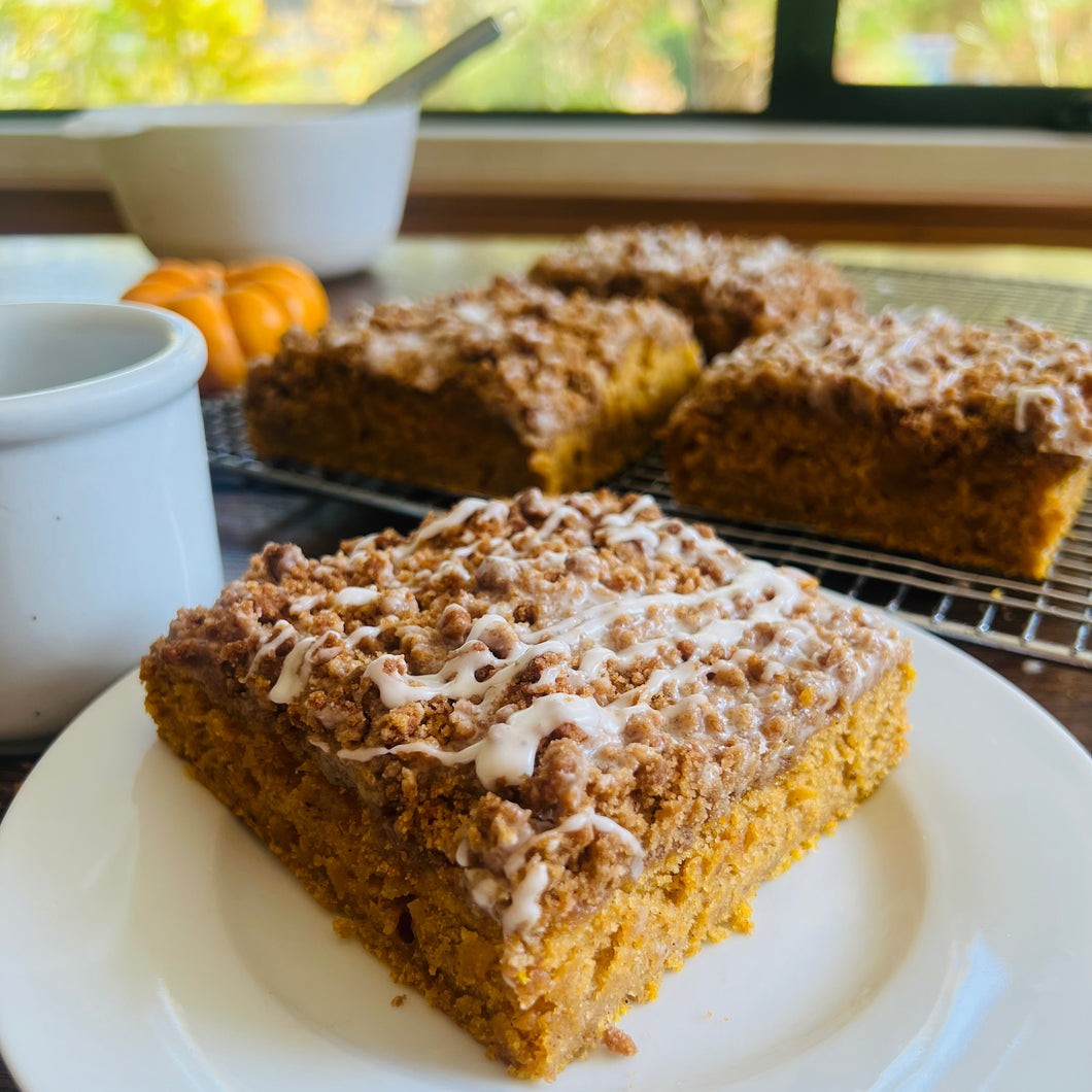 Pumpkin Spiced Coffee Cake