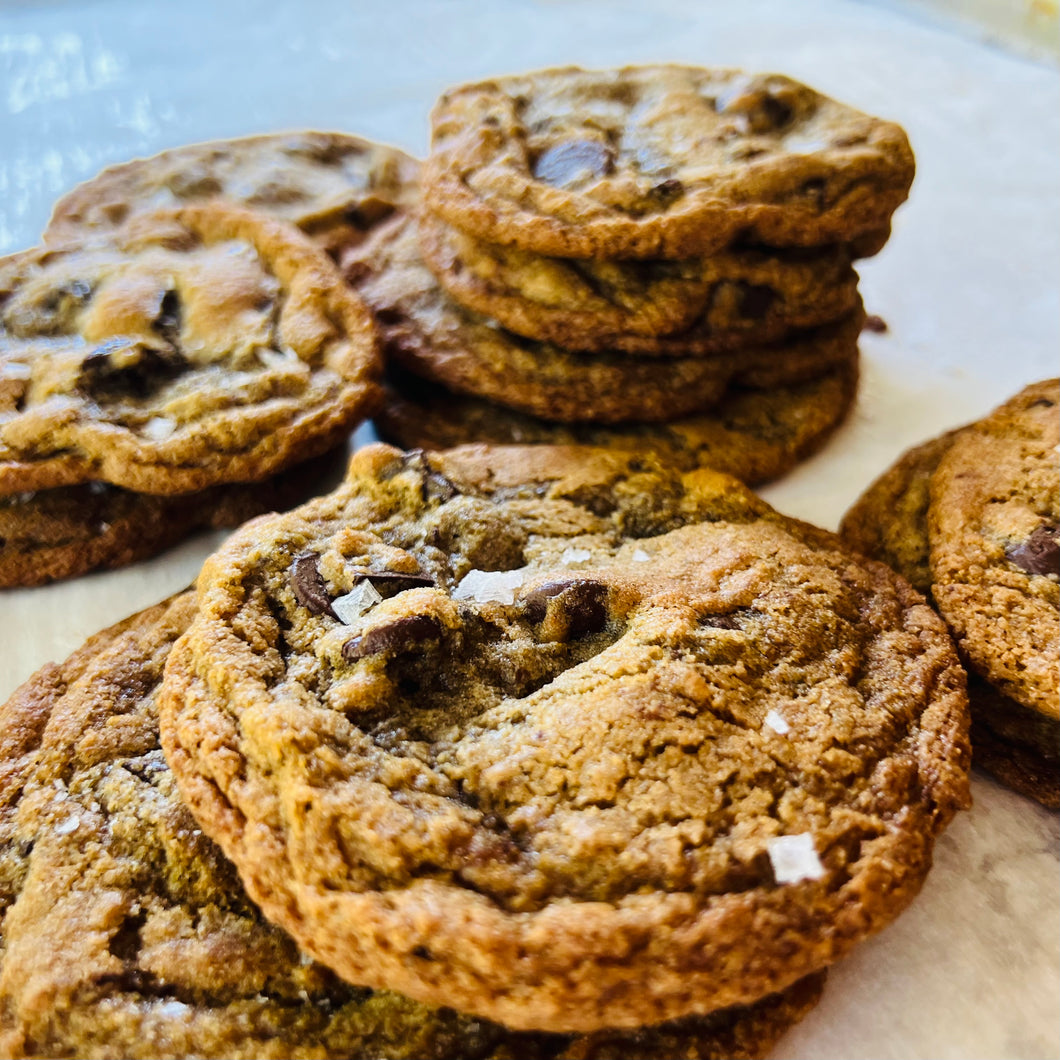 Salted Buckwheat Chocolate Chunk Cookie