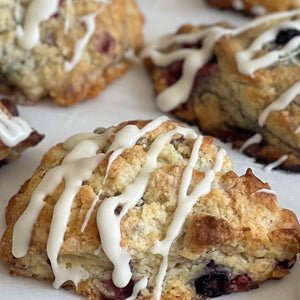 Triple Berry Cream Scones