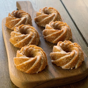 Apple Cider Mini Bundt Cakes